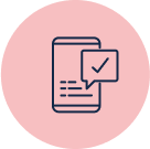 Step icon frame